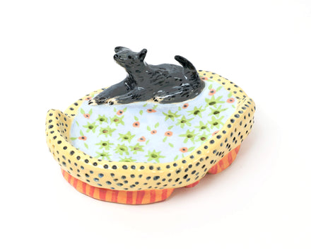 Sitting Dog Soap dish