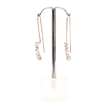 Swarf Curved Earrings