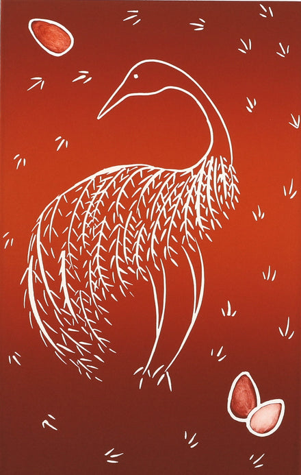 Brolga and Eggs