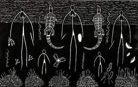 Women Hunting & Gathering Food (Kinytya Manngi)