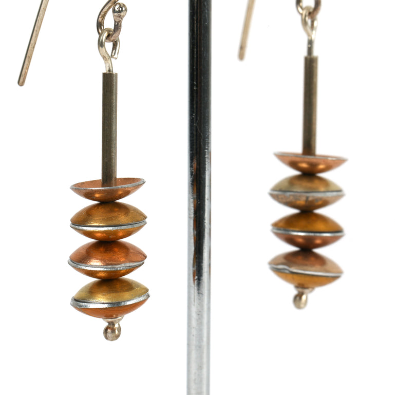 Smarty Earrings Gold Mini