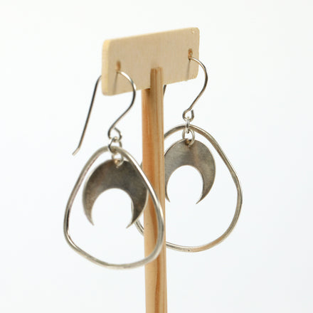 Chandra Organic Hoop Earrings